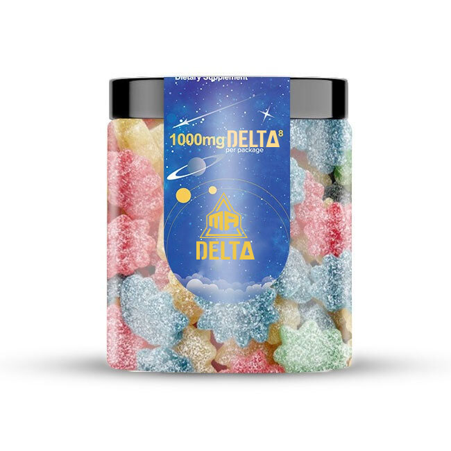 1000mg Delta 8 Gummies Sour B