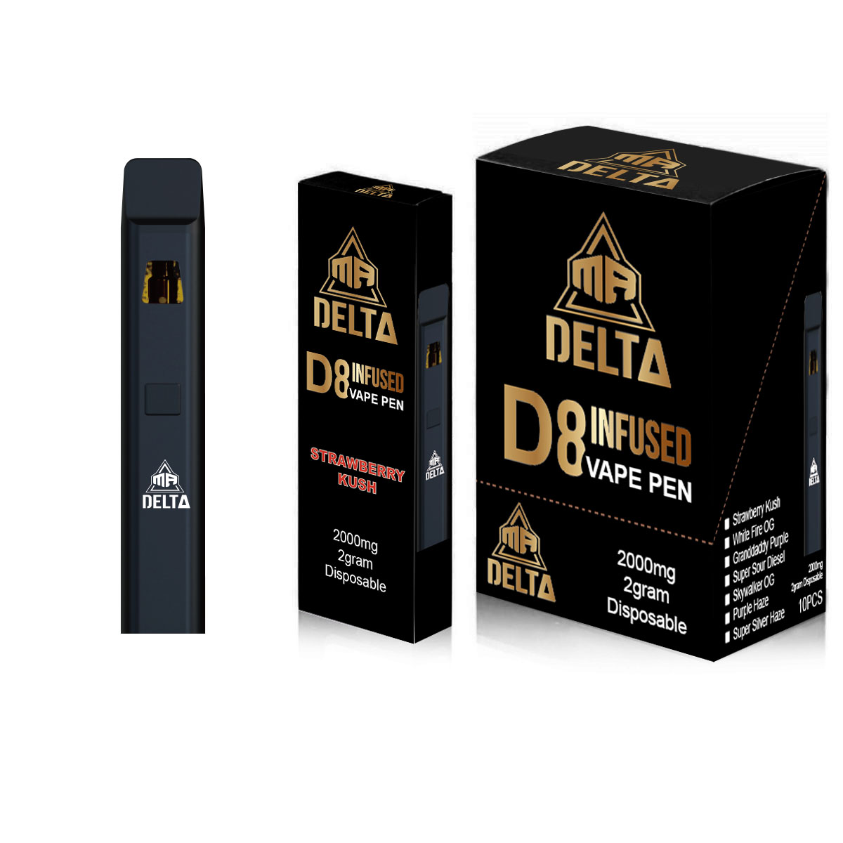 Delta 8 2ml Vape Cartridge