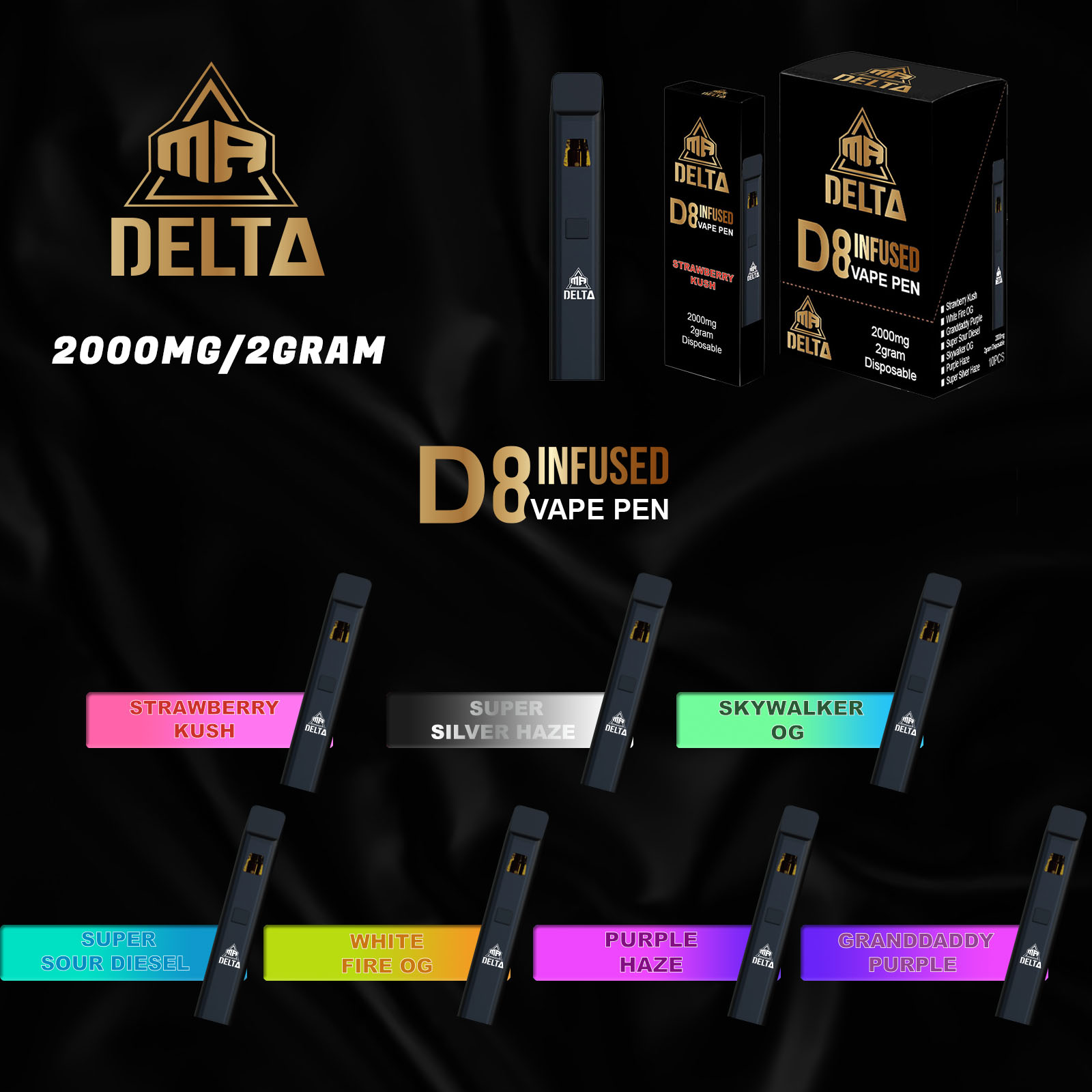 Mr Delta 2ml Vape Pen